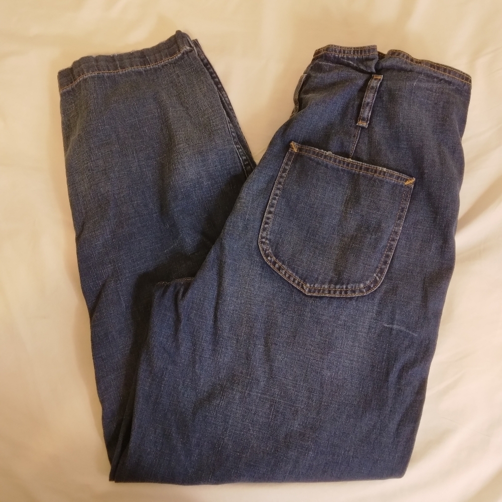 80s Style Polo By Ralph Lauren Retro Pleated Paperbag Mom Jeans